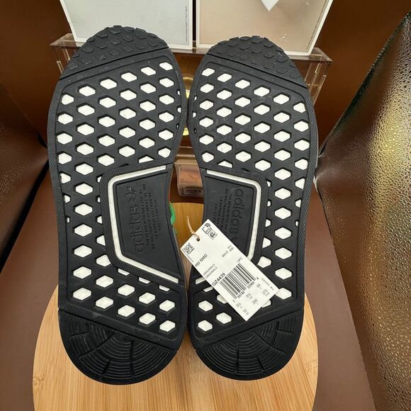 Adidas x Pharrell Williams HU NMD Animal Print Orange Size 10 NEW - Picture 9 of 10